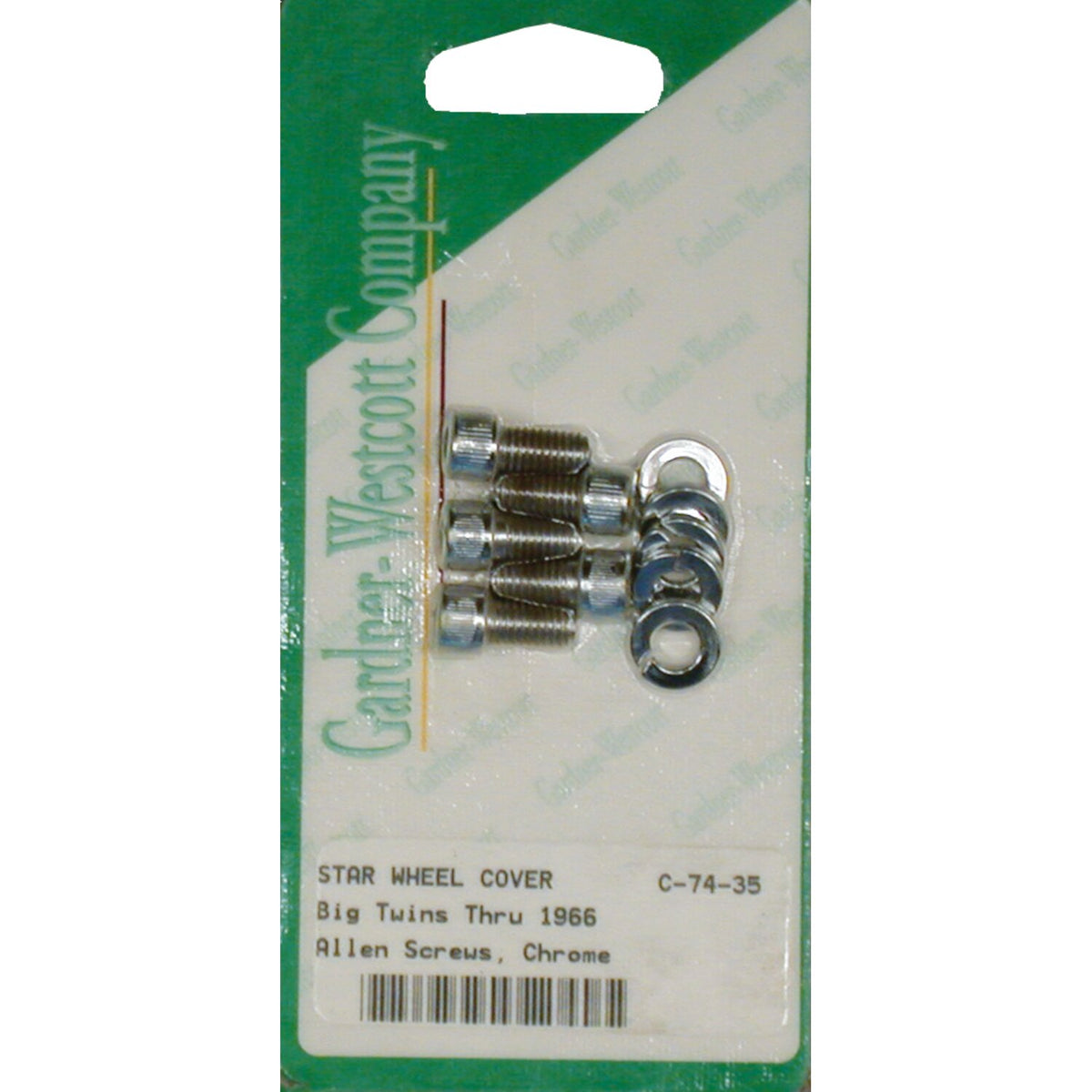 Allen bolt & washer set, starhub