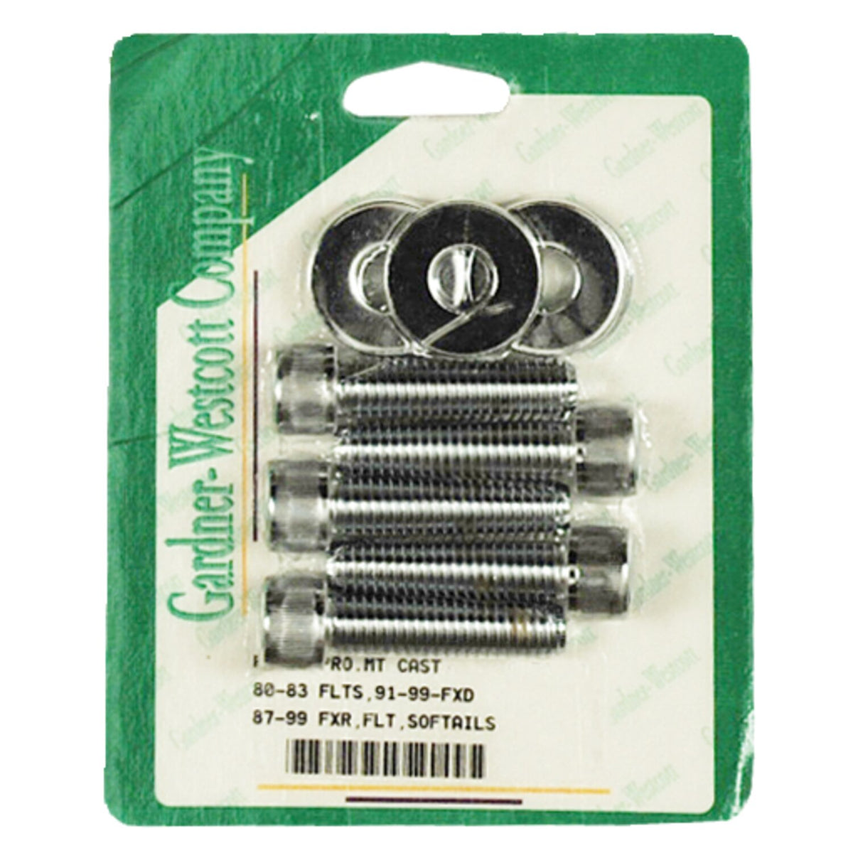 GW, rear belt pulley mount kit, allen chrome