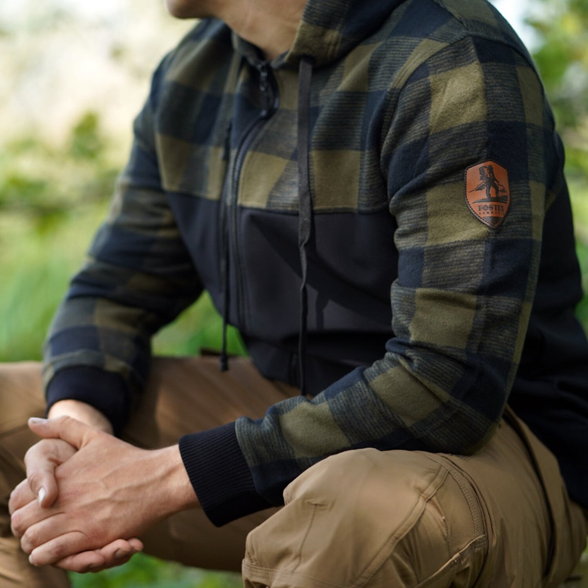 Lumbershell jacket black/olive