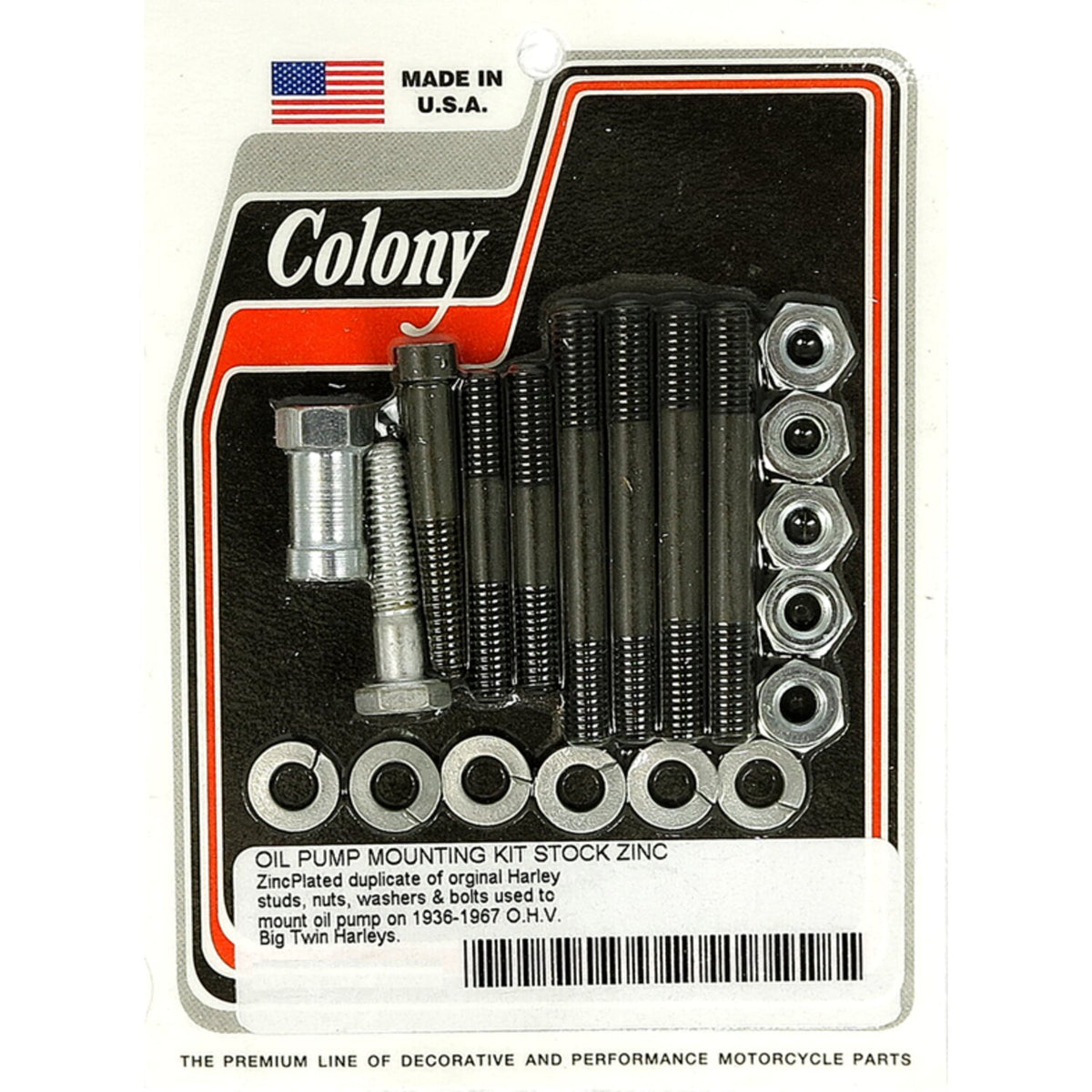 Colony oil pump mount kit OEM style