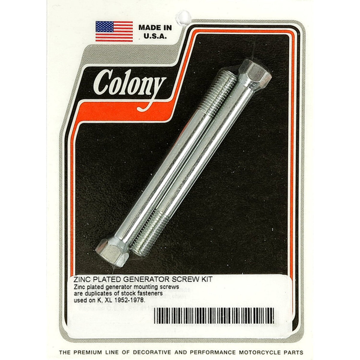 Colony generator mount kit, OEM style