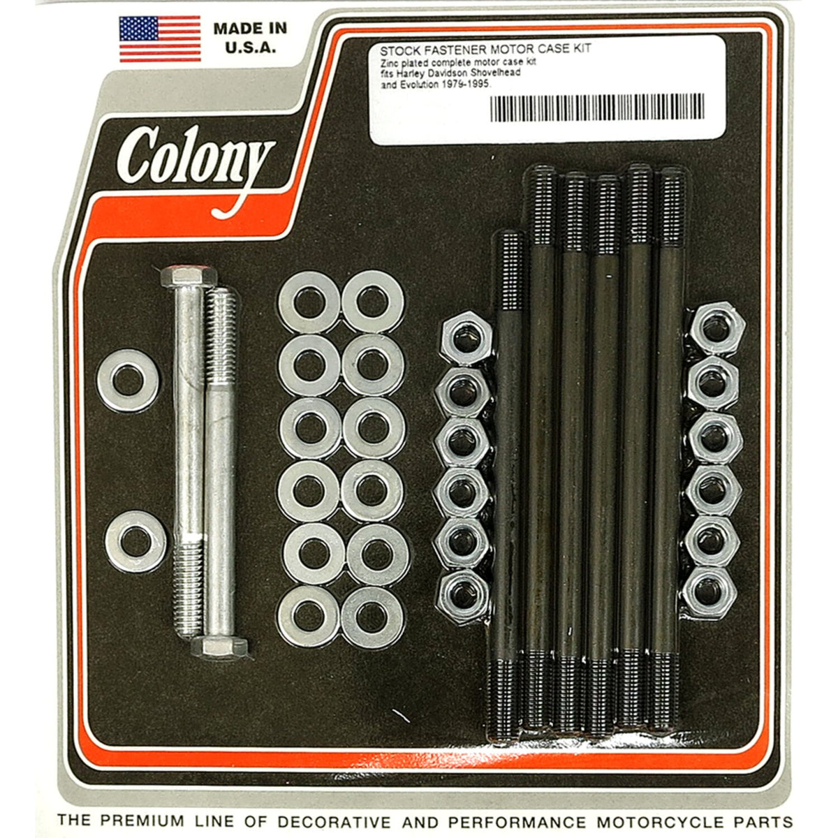 Colony crankcase bolt kit