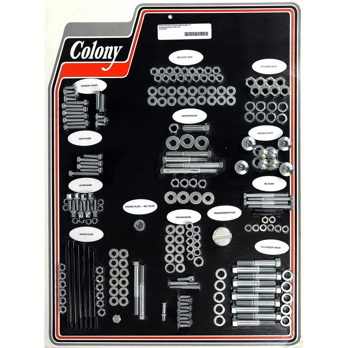 Colony motor screw set