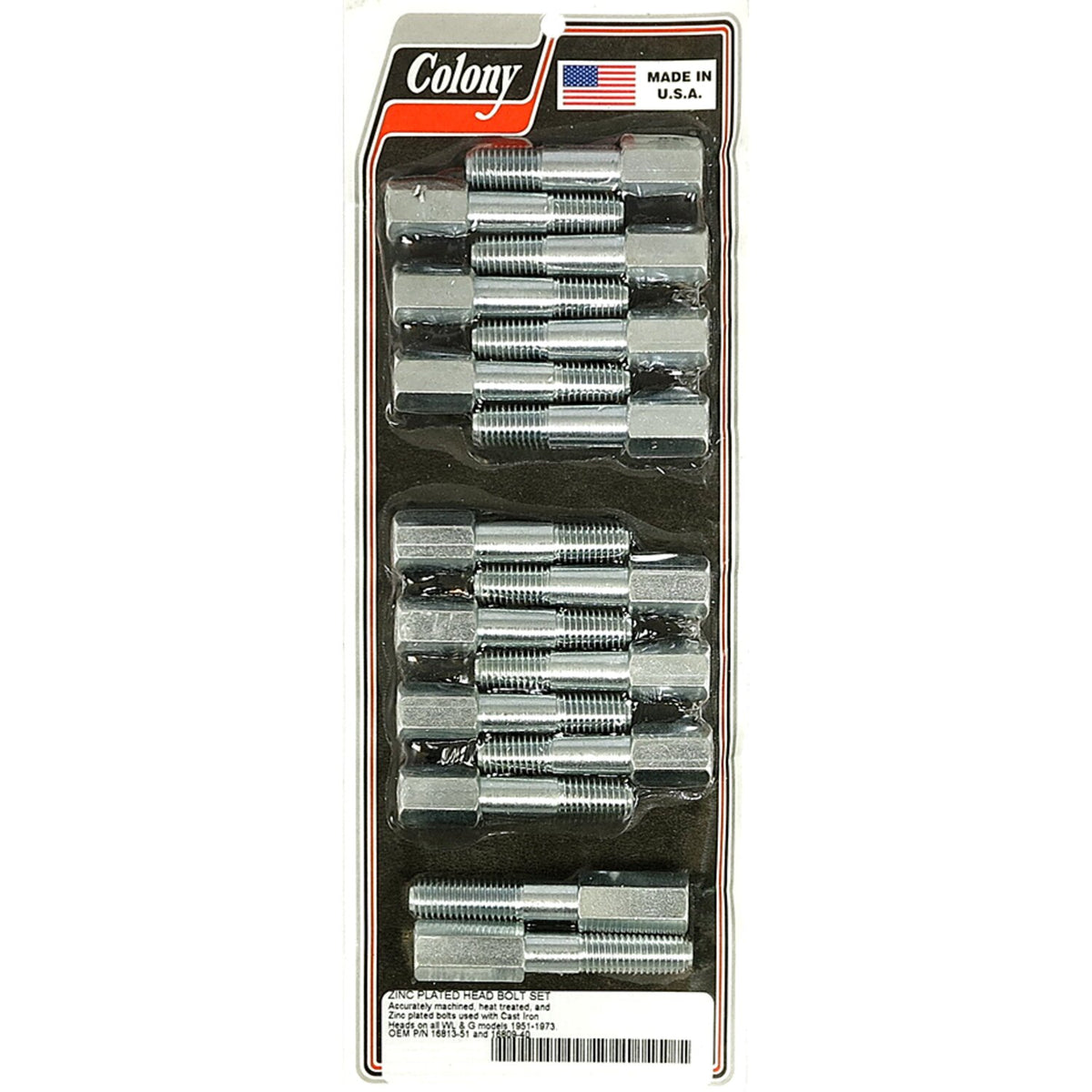 Colony head bolt kit