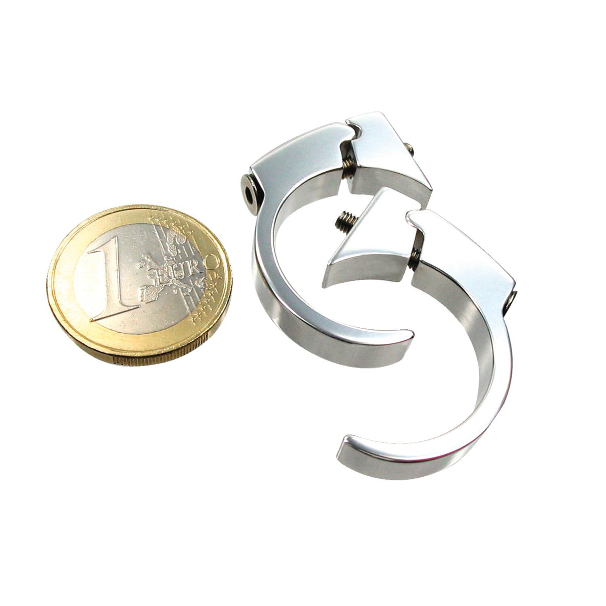 Motogadget, Motoscope Mini handlebar clip kit. 1". Polished
