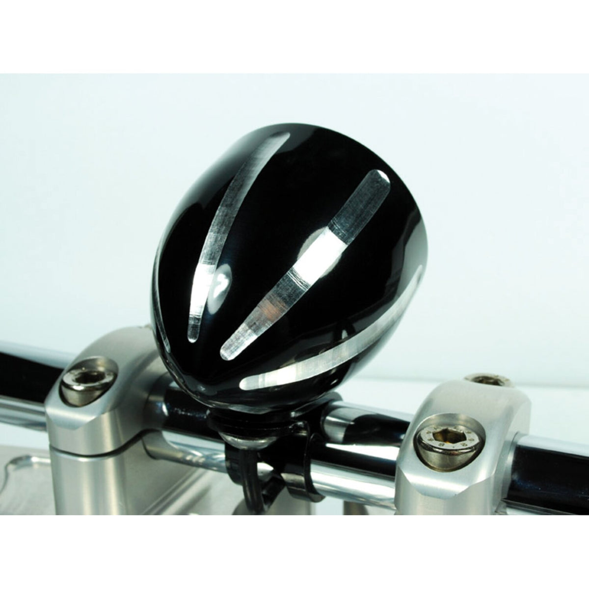 Motogadget, Tiny mount cup 'Grooved' 1". Black CC