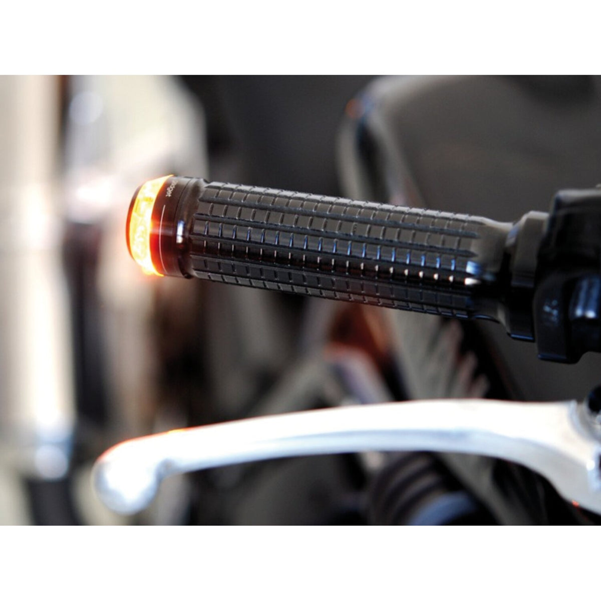 Motogadget, mo.blaze disc LED turn signal. Black, right