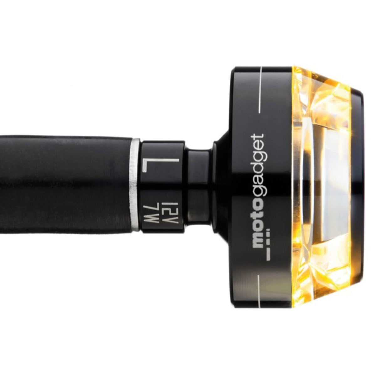 Motogadget, mo.blaze disc LED turn signal. Black, right