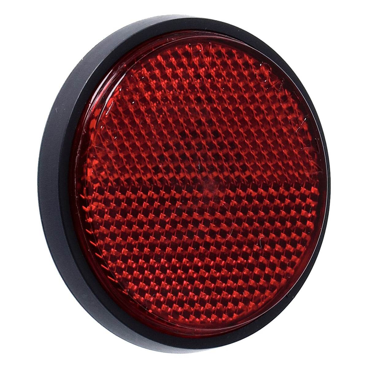 Chris Products, reflector. Round 2-1/2". Red