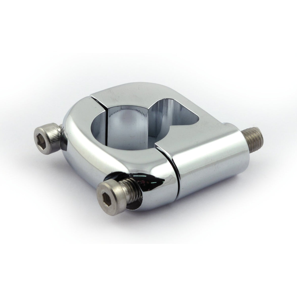 Chris Products, turn signal stand-off mount clamp. Chrome