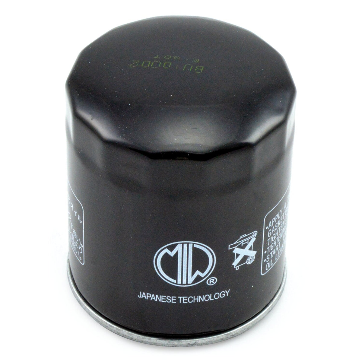 MIW, oil filter black