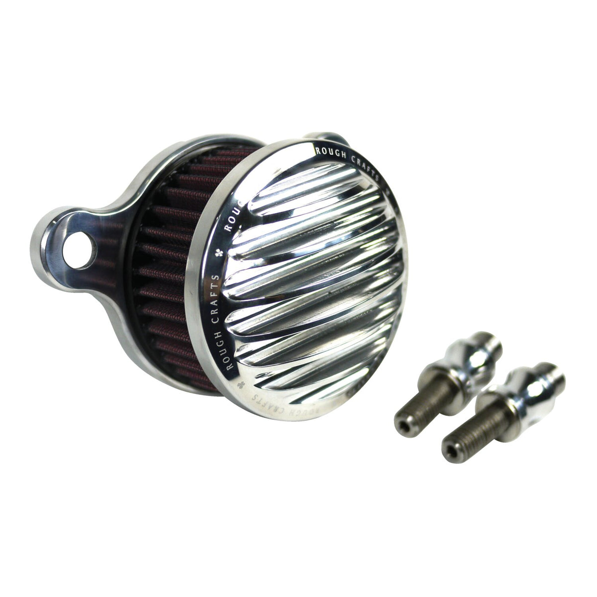 Rough Crafts, air cleaner kit. Polished