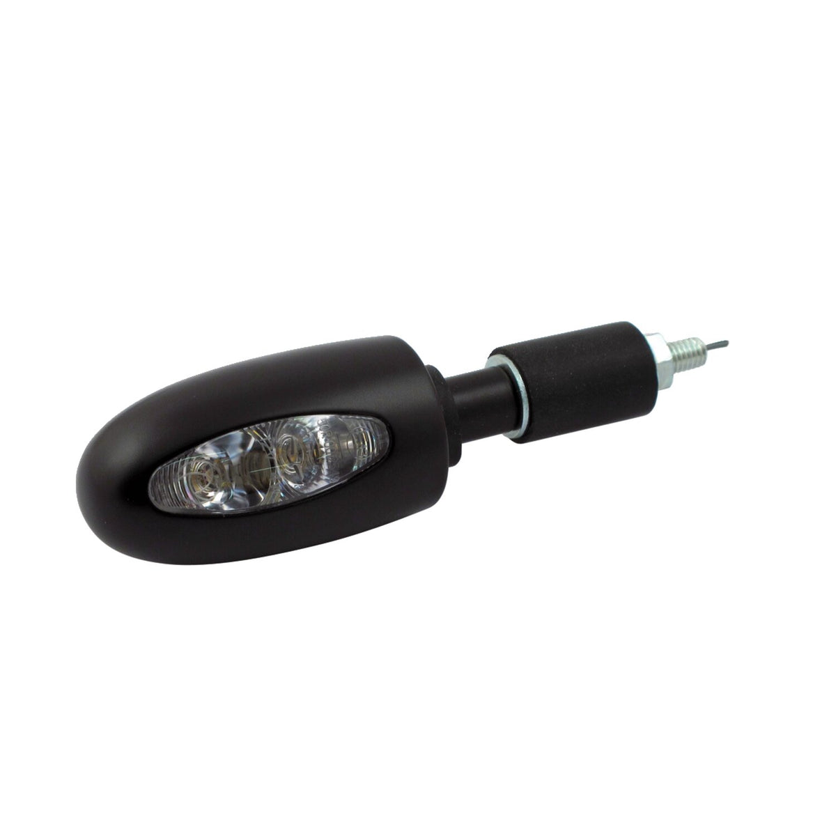 Kellermann, BL 1000 LED turn signal. Clear. Black brass
