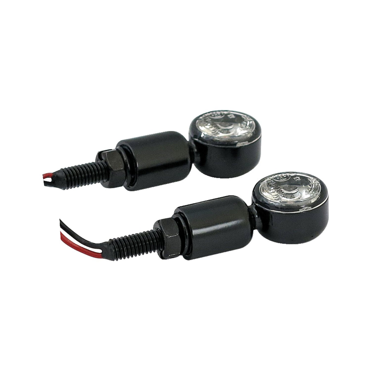 Mc1 LED turn signals black, clear lens
