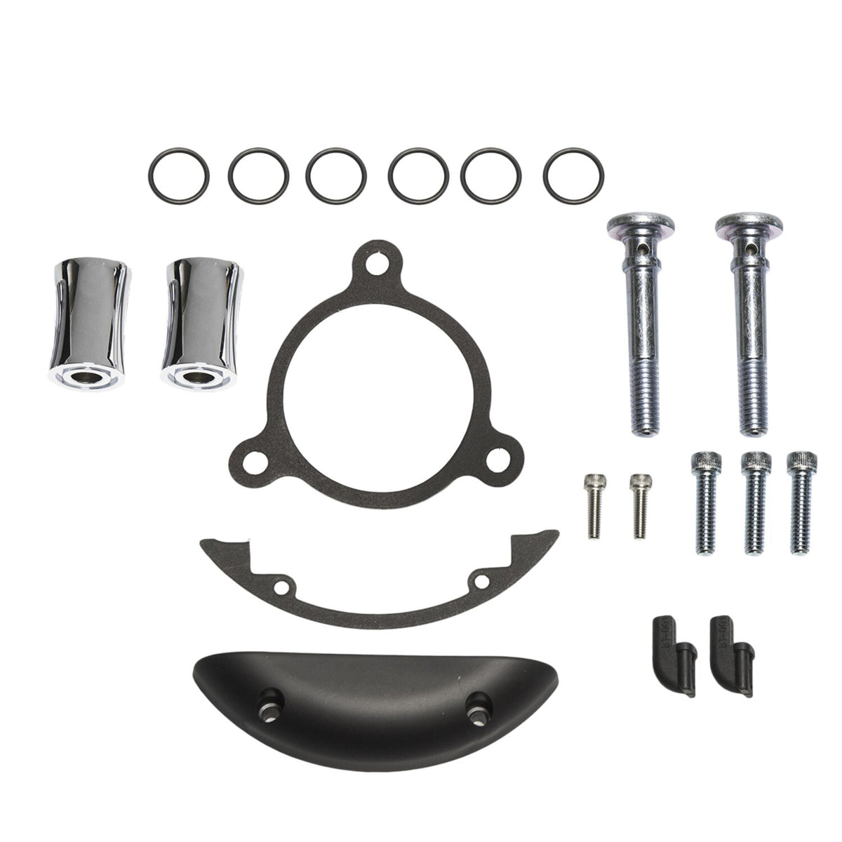 Arlen Ness, hardware kit for Inverted air cleaner. Chrome