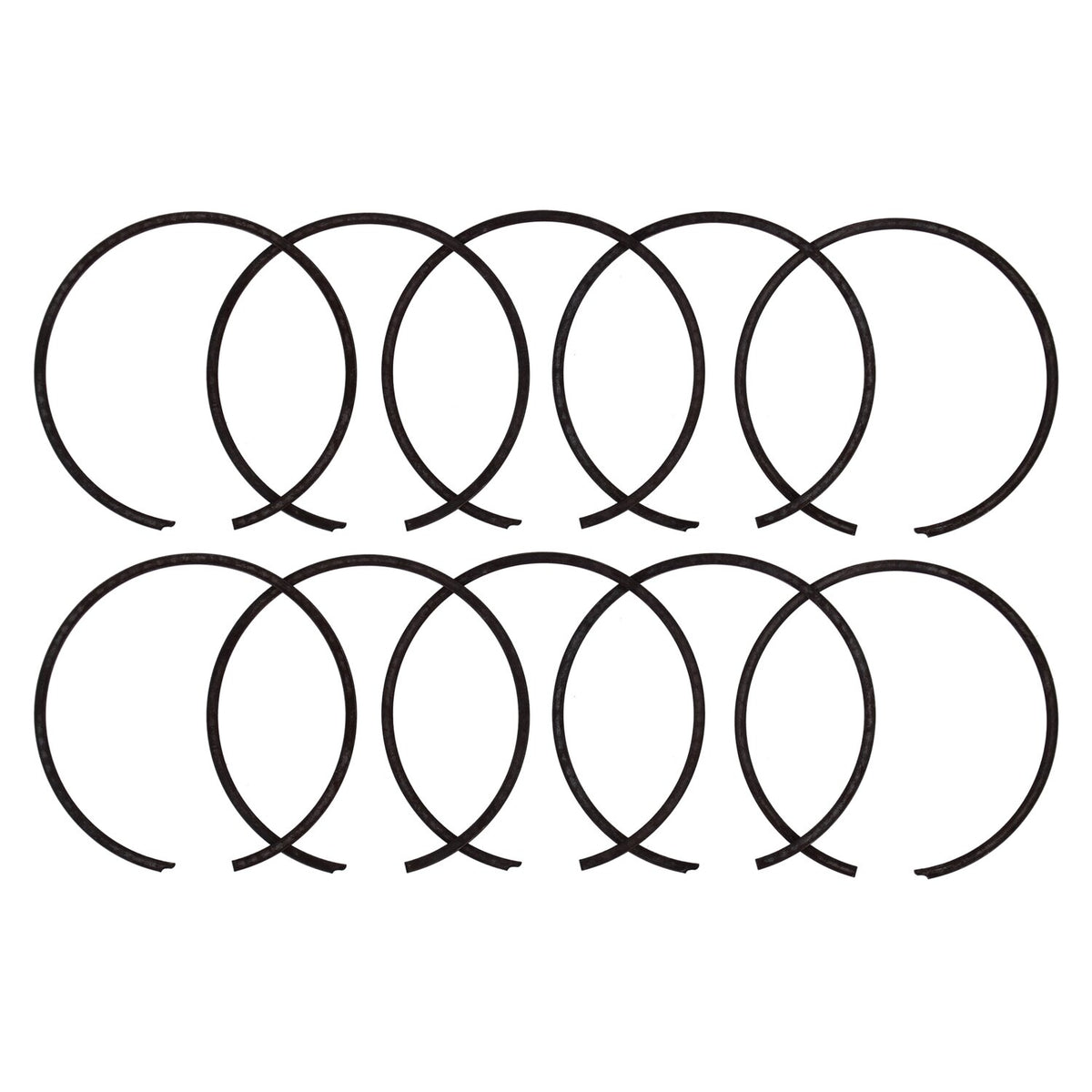 Retaining ring, pressure plate