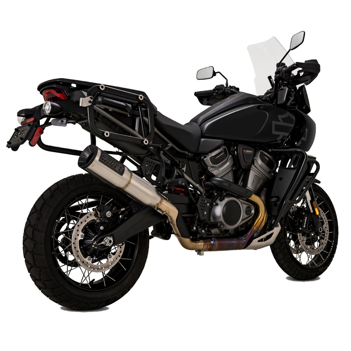 Vance & Hines, Adventure Hi-Output 450 slip-on muffler. SS