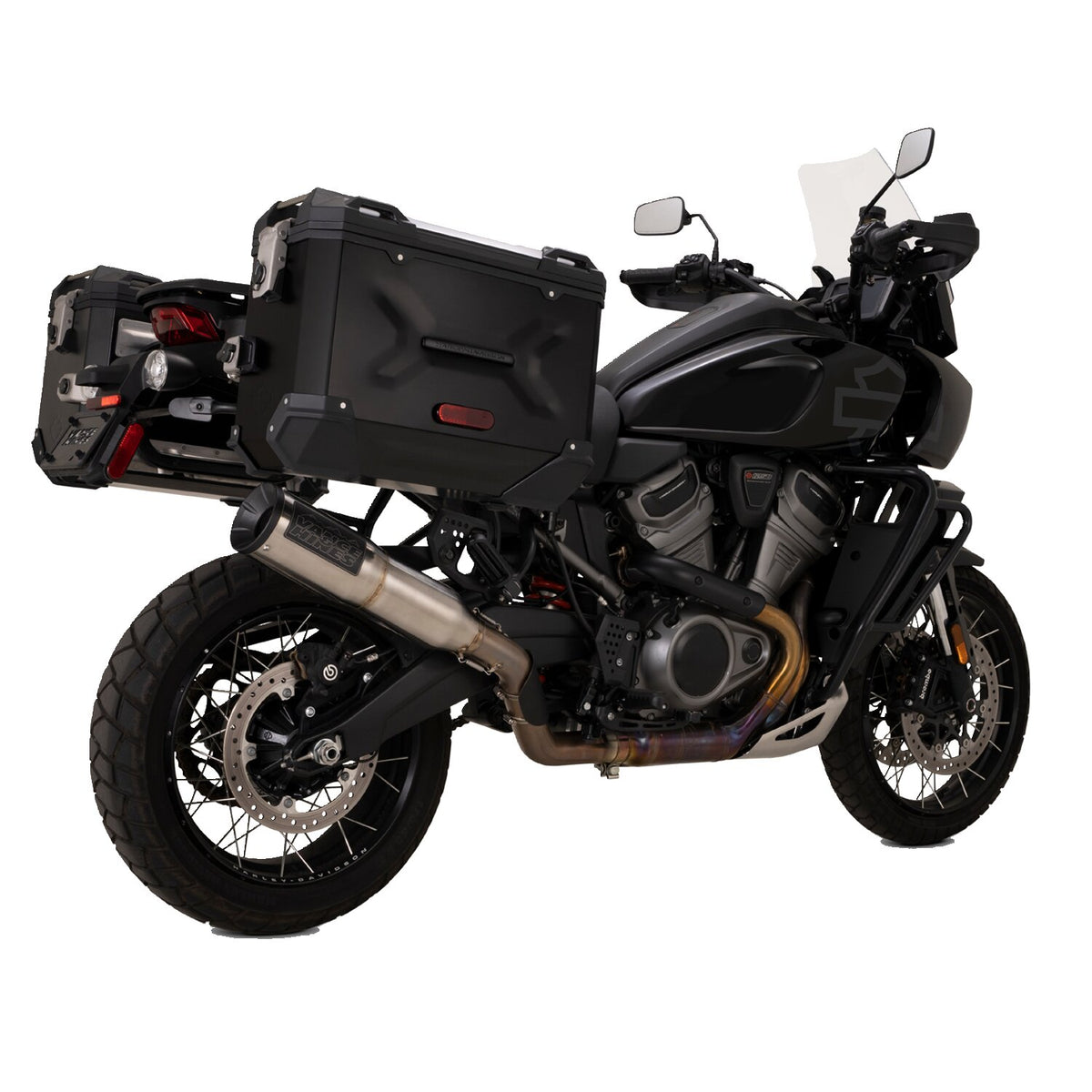 Vance & Hines, Adventure Hi-Output 450 slip-on muffler. SS