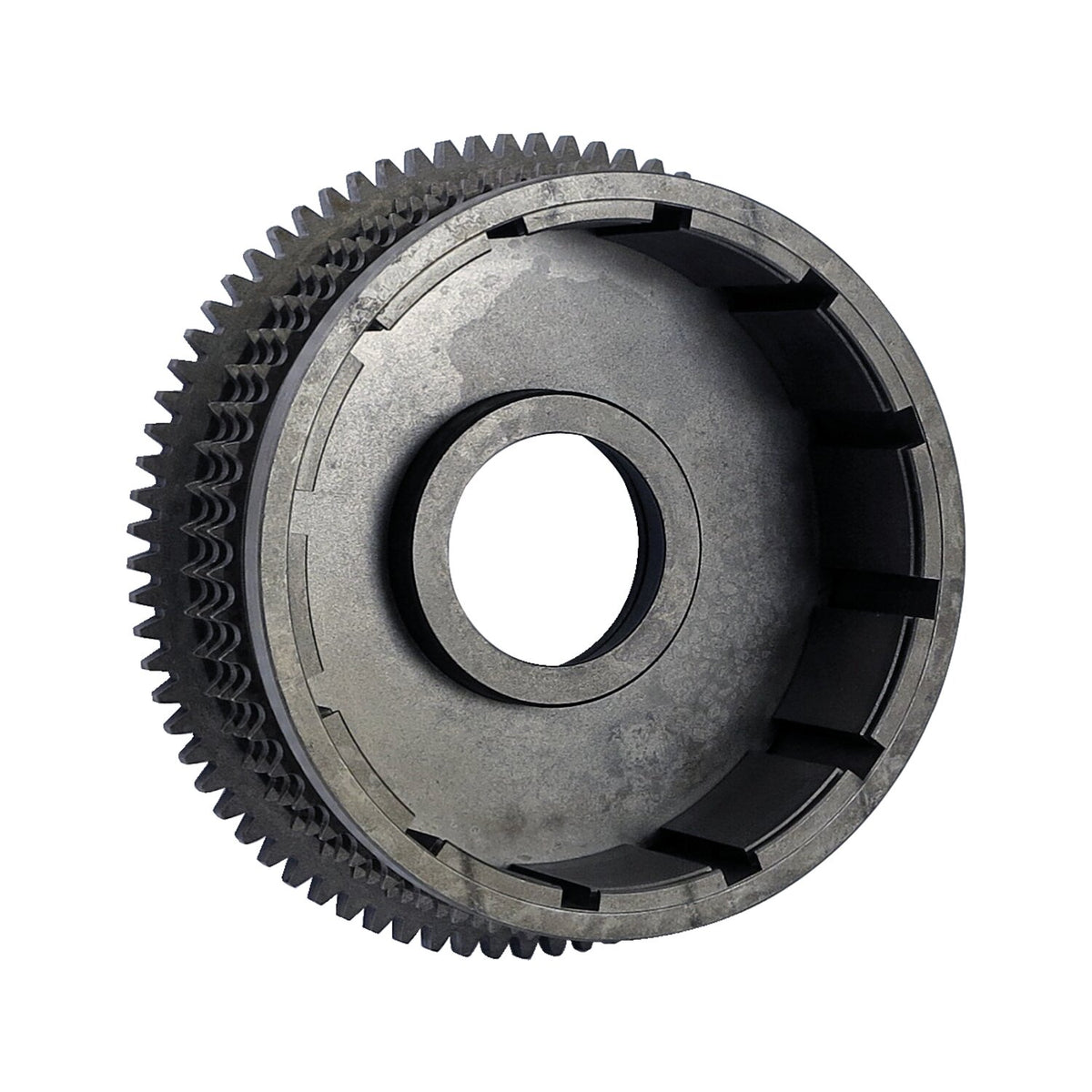 Clutch shell with sprocket assembly