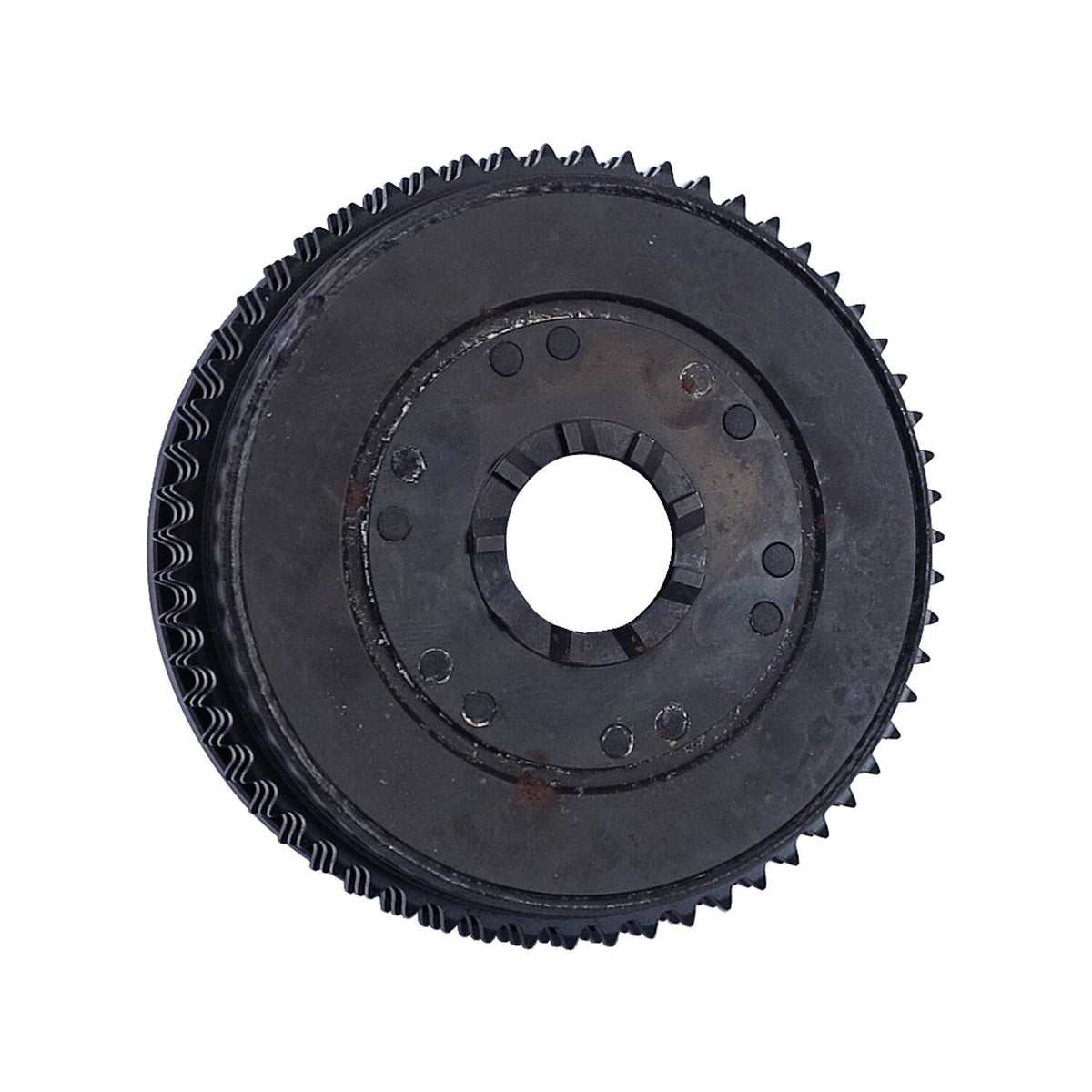 Clutch shell with sprocket assembly