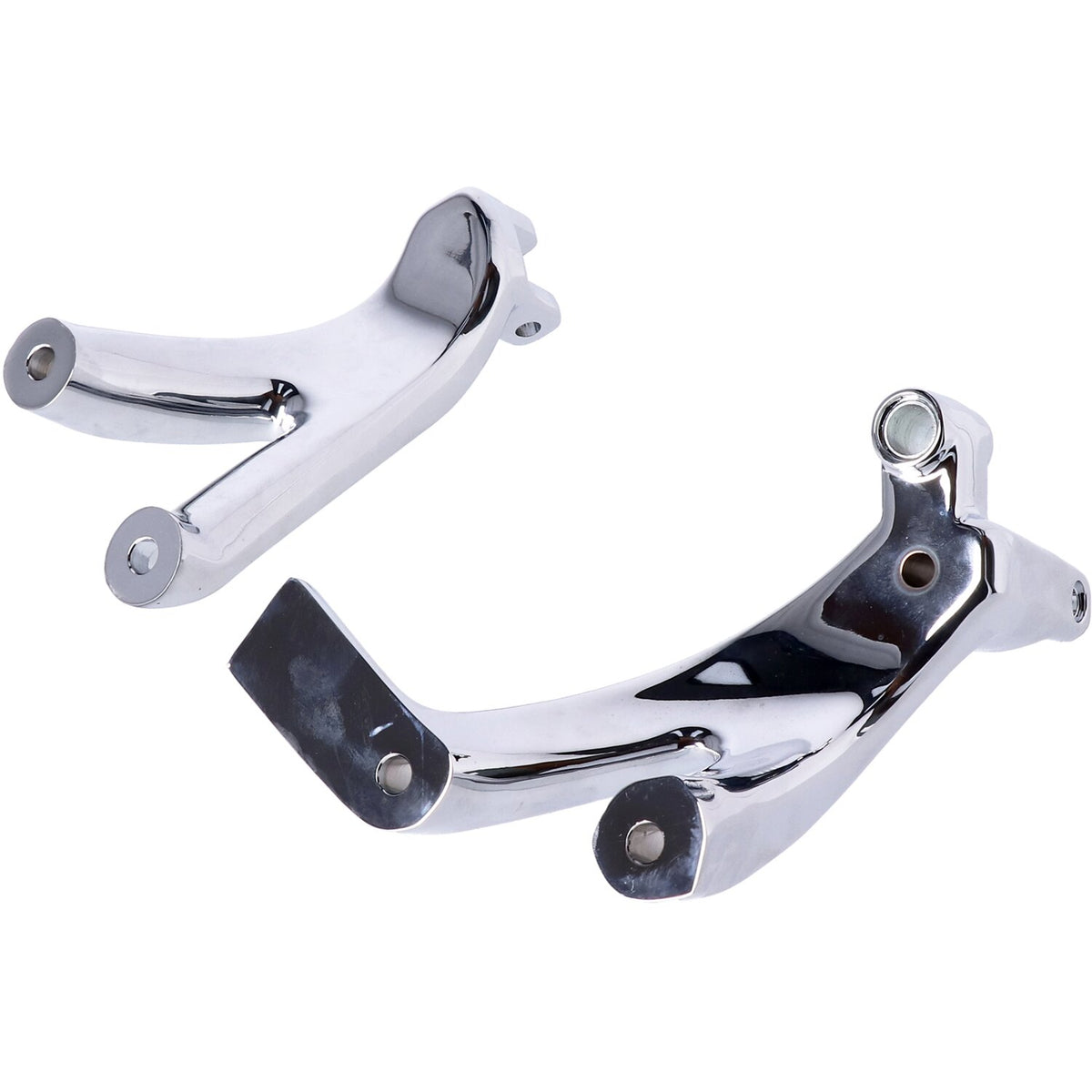 M8 Softail floorboard to foot peg conversion bracket set