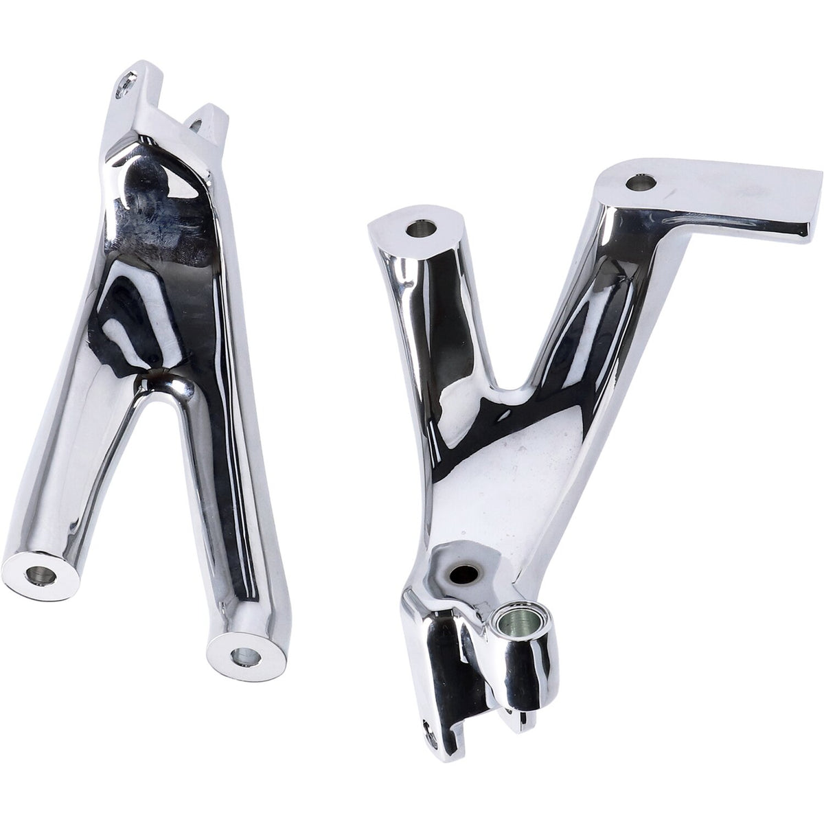 M8 Softail floorboard to foot peg conversion bracket set