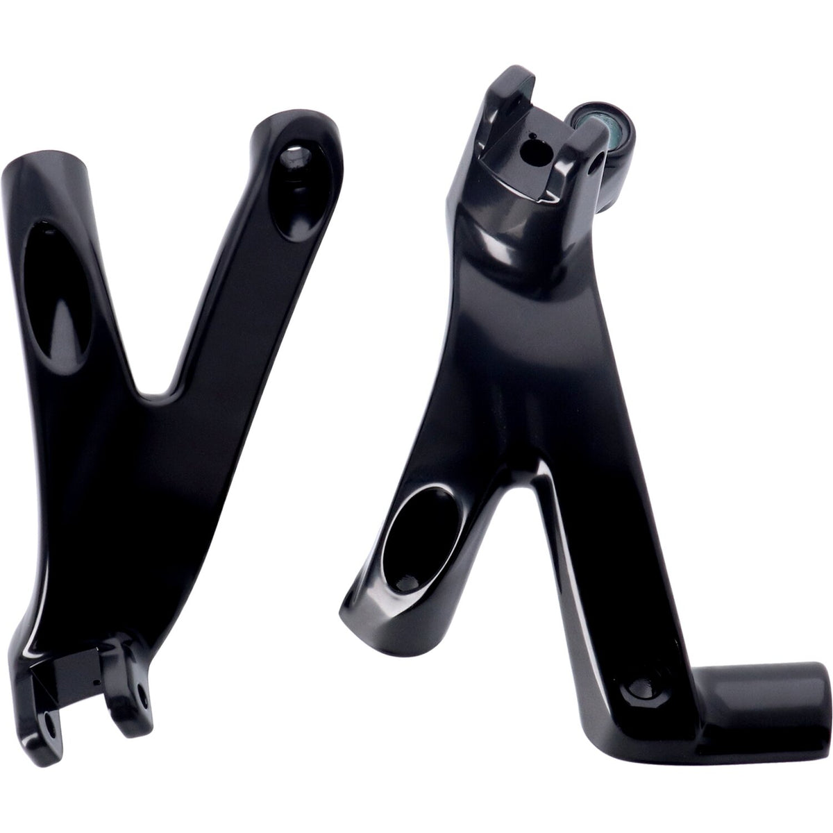 M8 Softail floorboard to foot peg conversion bracket set