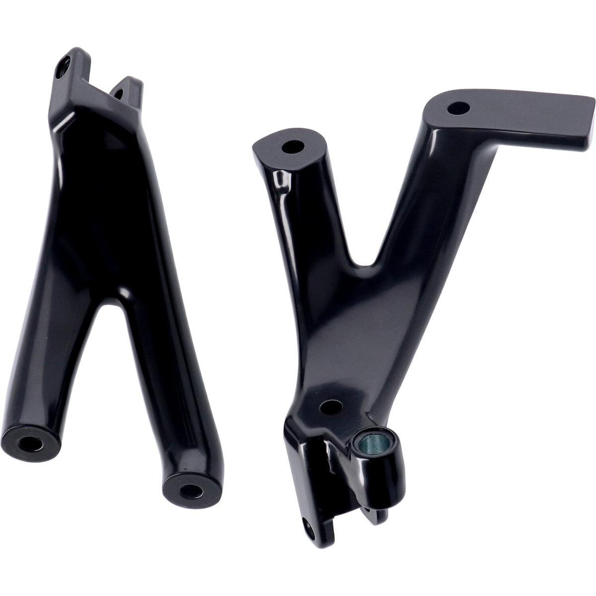 M8 Softail floorboard to foot peg conversion bracket set