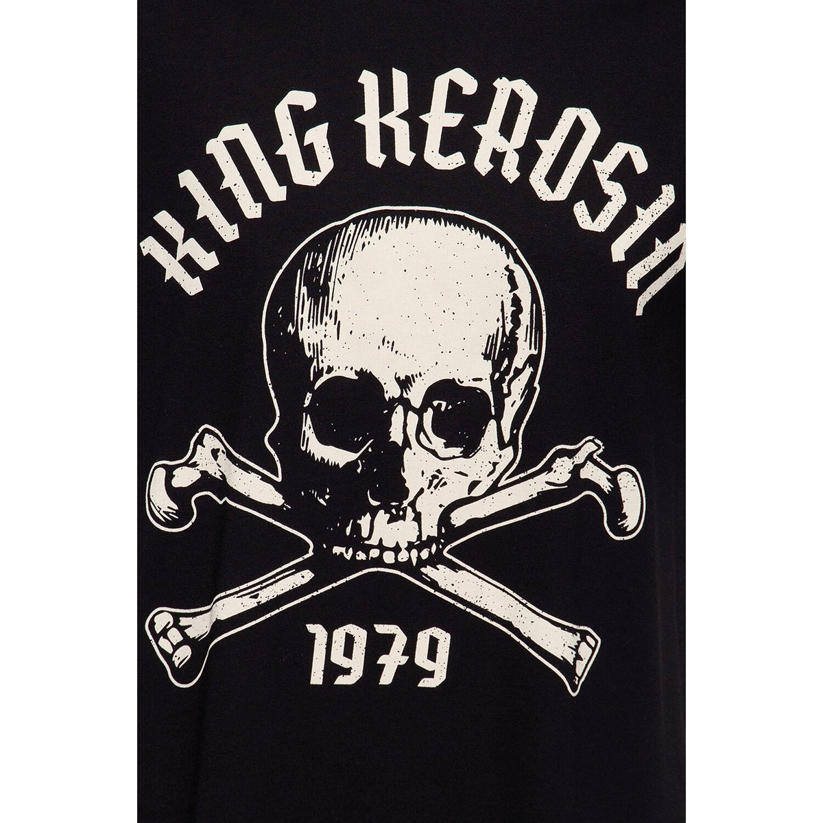 King Kerosin Skull Palma T-shirt black