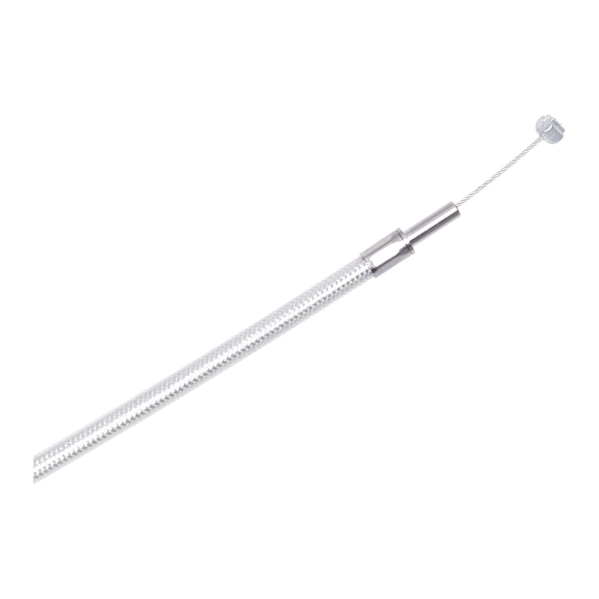 MCS, throttle cable 40" (102cm). Chrome