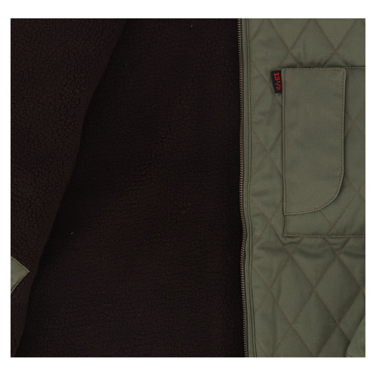 13 1/2 Long Haul Jacket Army Green