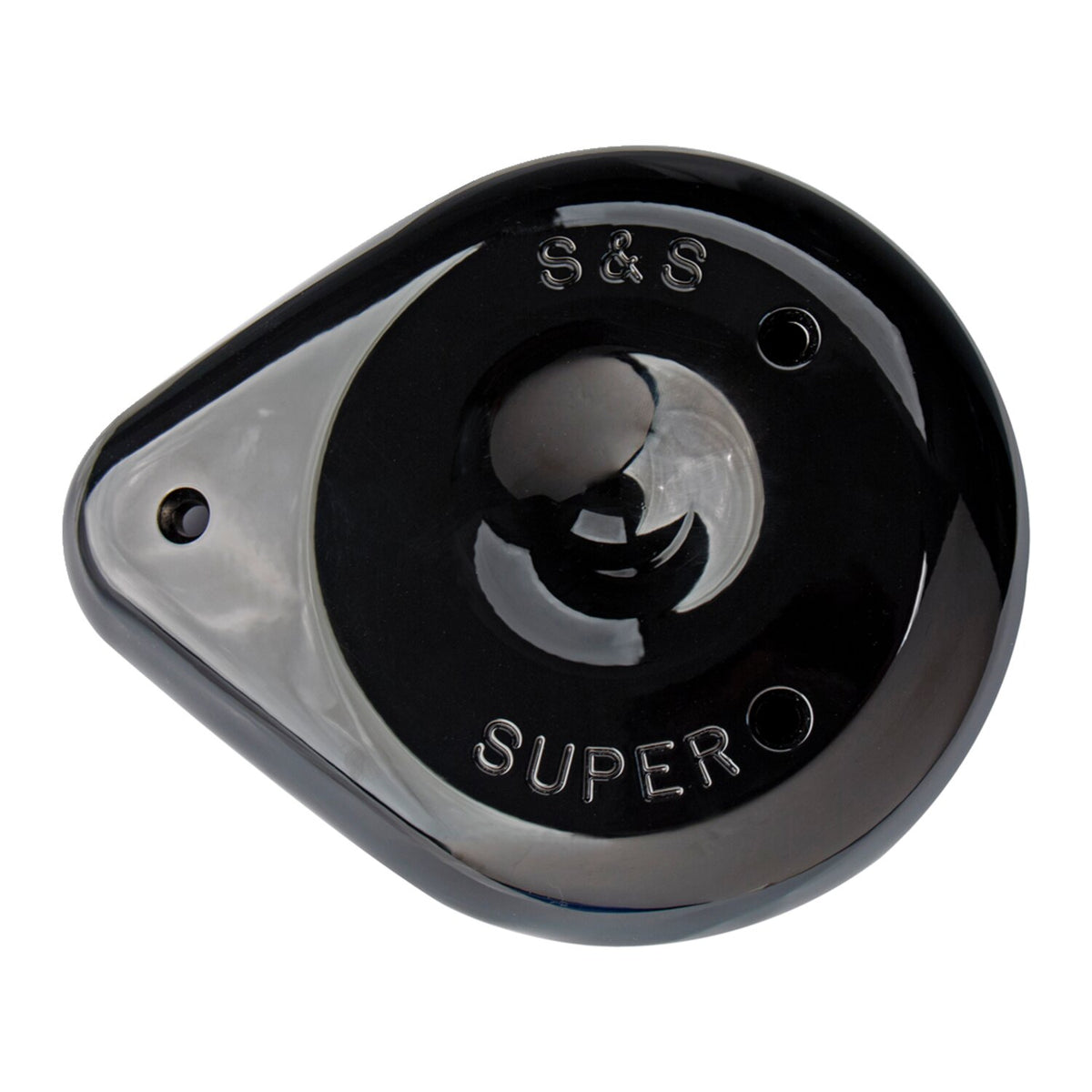 S&S, Super E/G air cleaner cover. Black