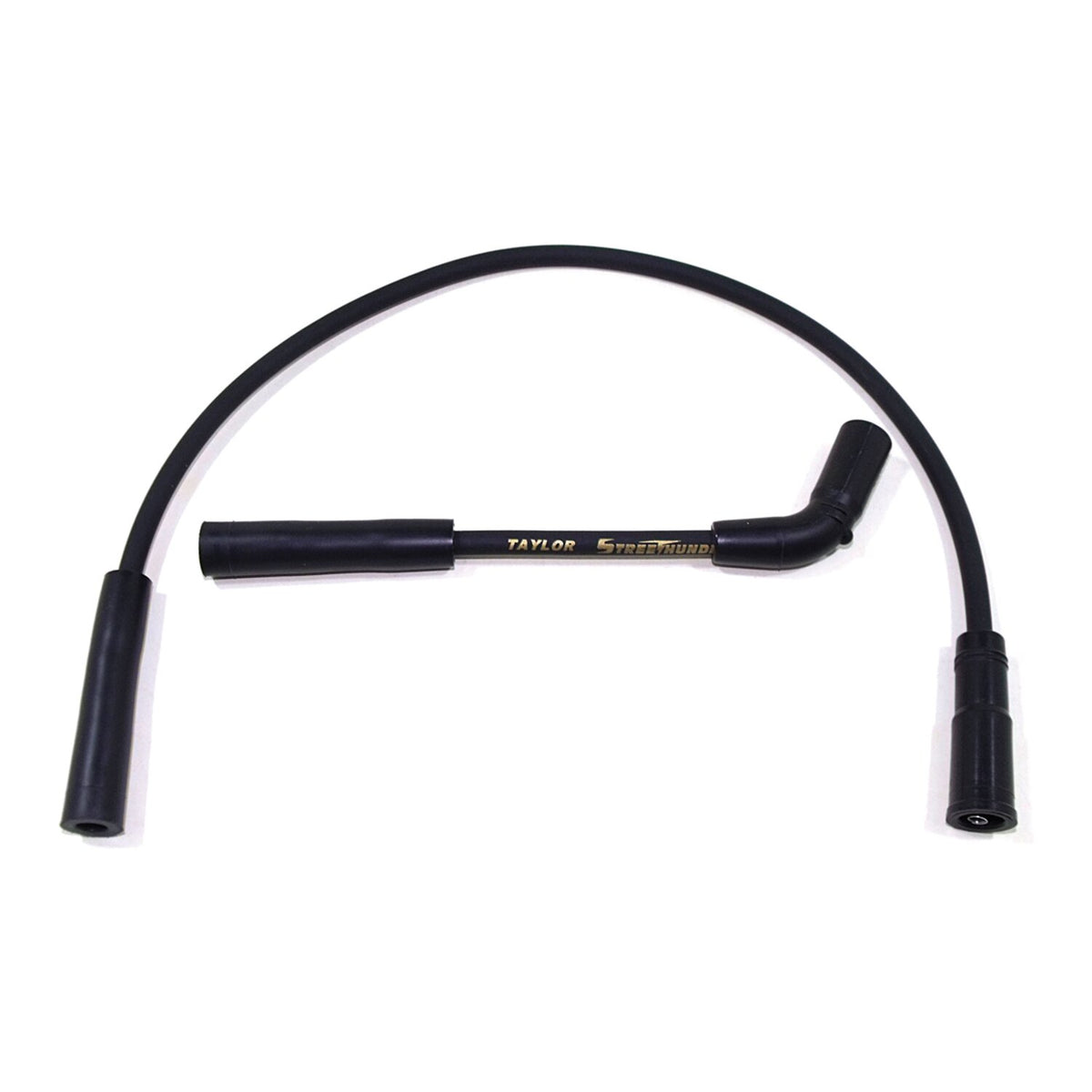 Taylor, 8mm Street Thunder spark plug wire set. Black