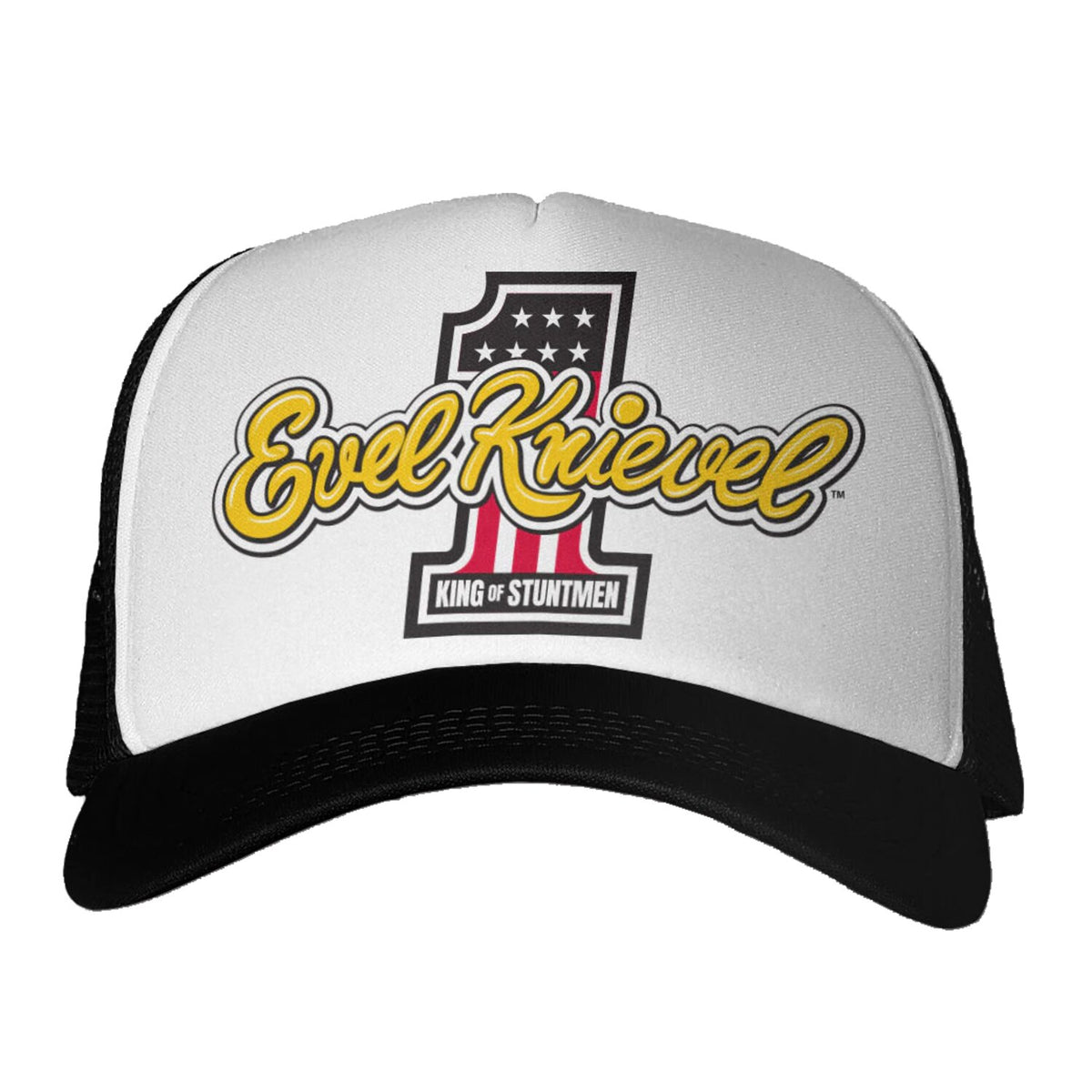 Evel Knievel King Of Stuntmen Trucker Cap