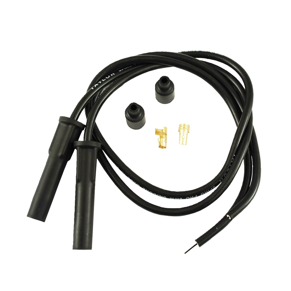 Taylor, 8mm Pro Comp univ. spark plug wire kit. Black