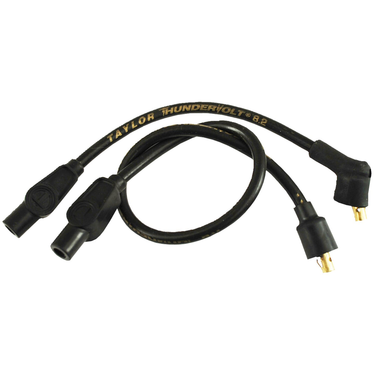 Taylor, 8.2mm ThunderVolt spark plug wire set. Black