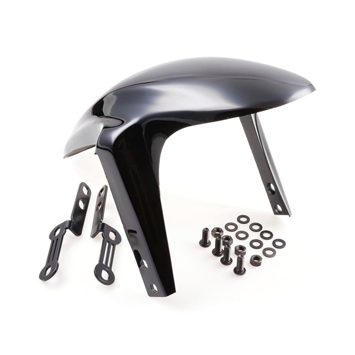 Cult-Werk, front fender 'Custom V1'. Gloss black