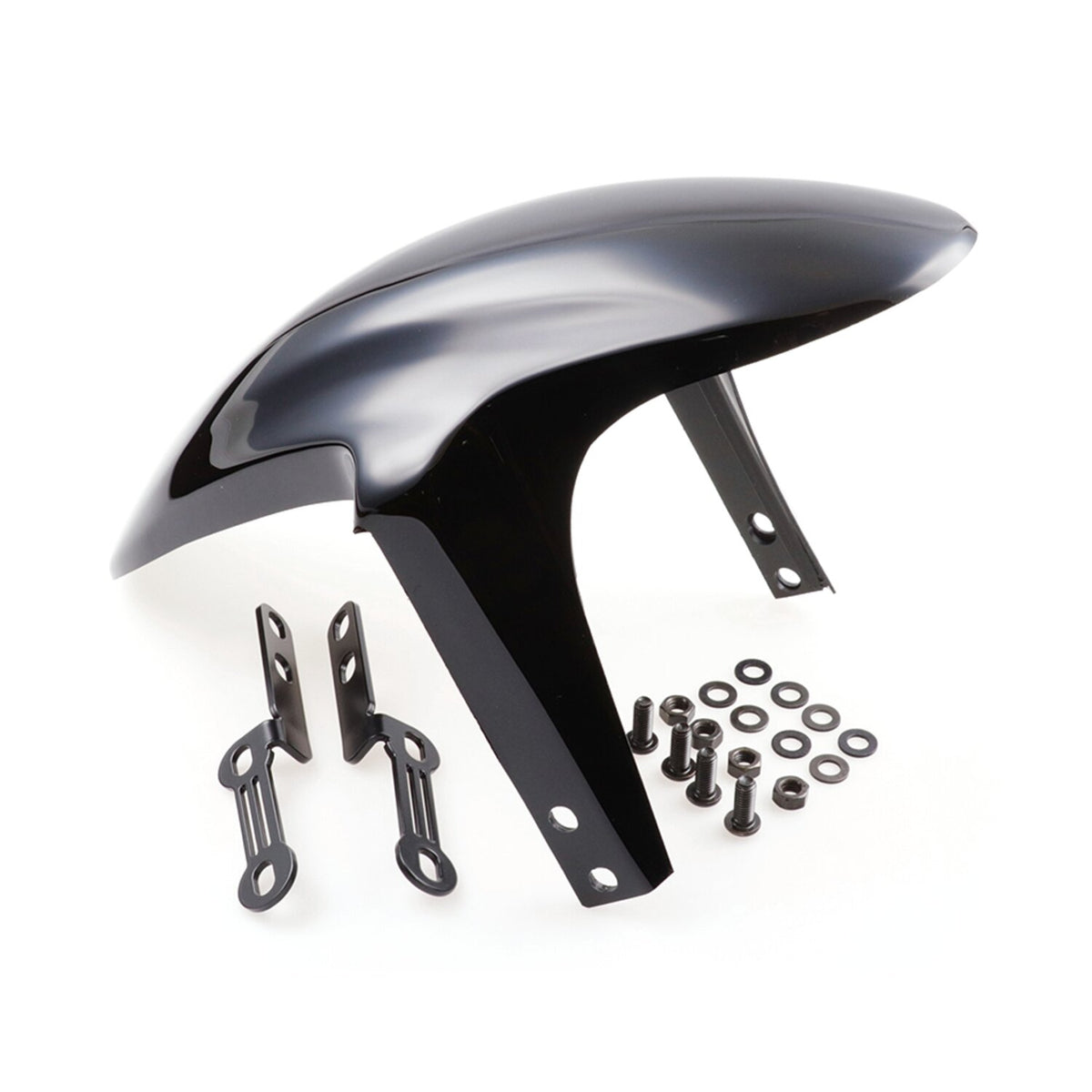 Cult-Werk, front fender 'Custom V1'. Gloss black
