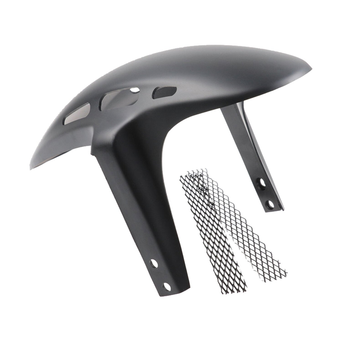 Cult-Werk, front fender 'Custom V2' . Matte black