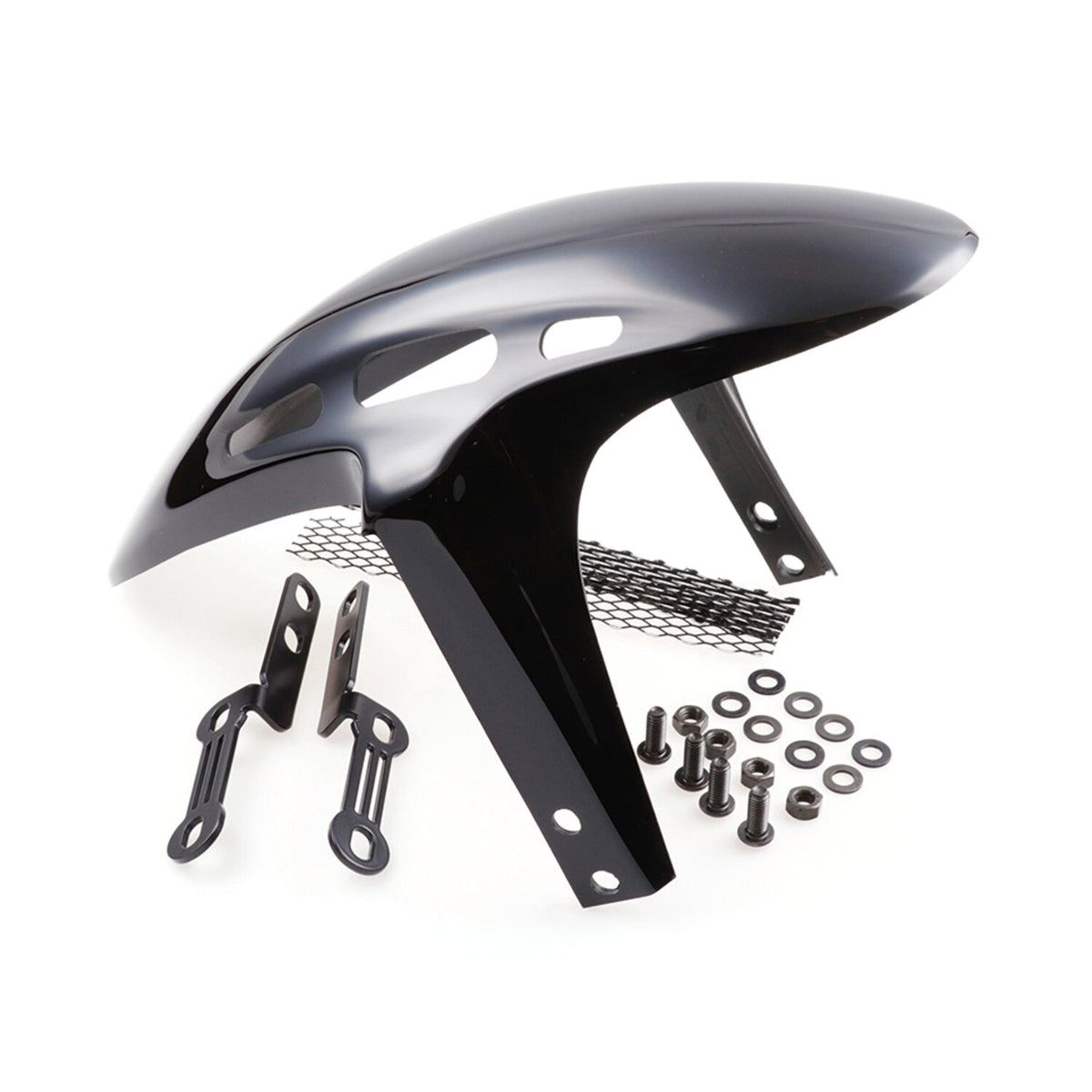 Cult-Werk, front fender 'Custom V2'. Gloss black