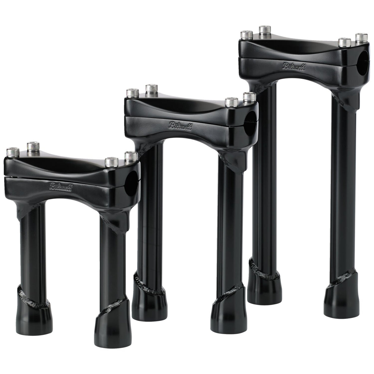 Biltwell Murdock risers 6" black