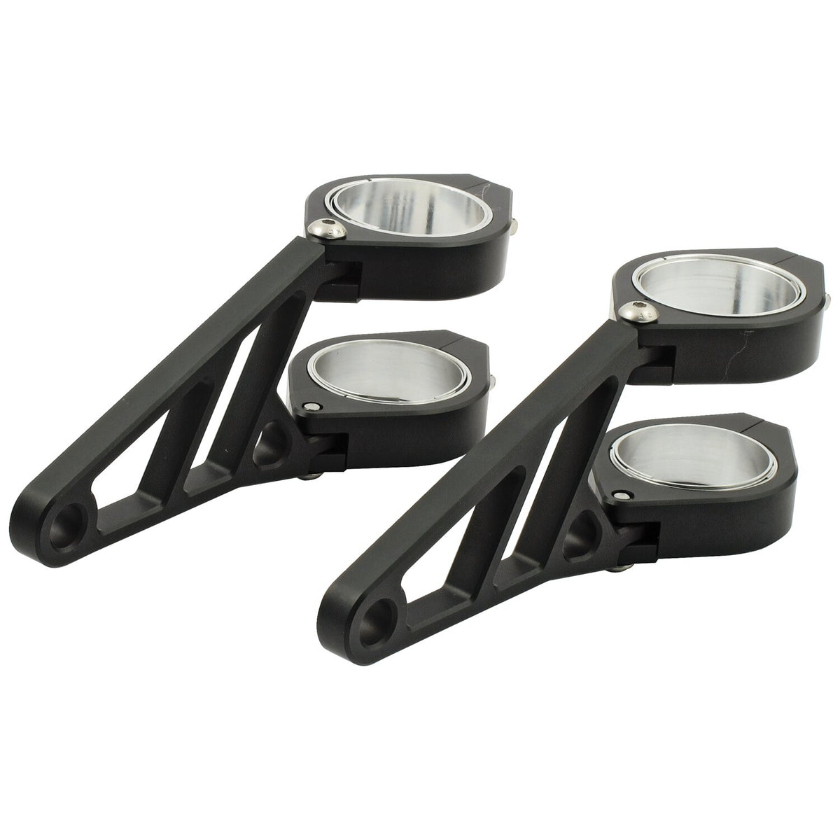 Fingers, adj. headlamp bracket assembly 38-41mm. Black