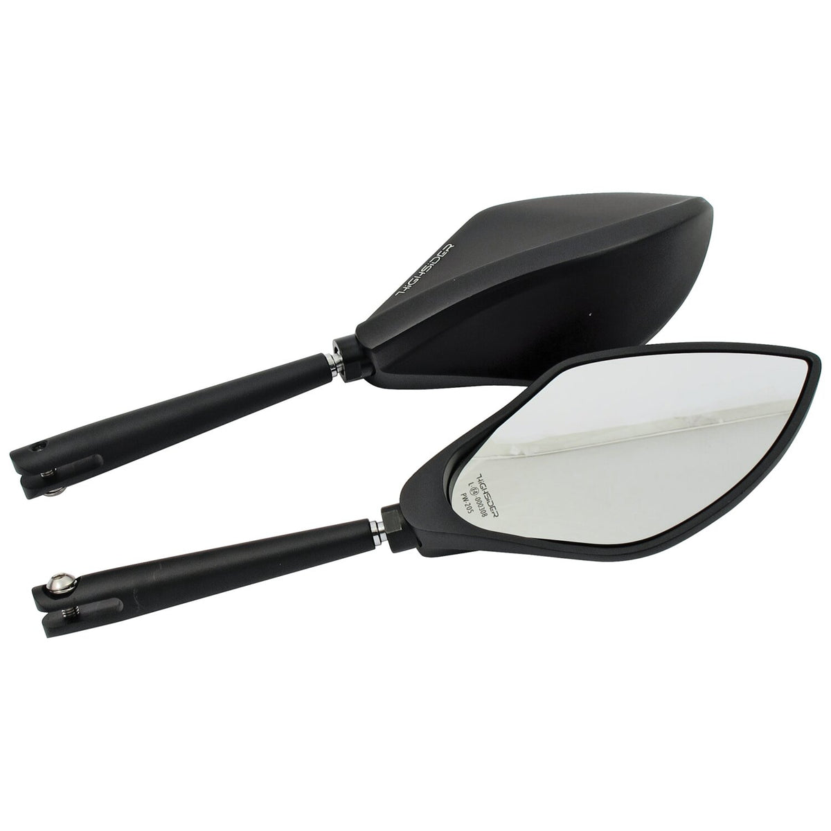 Torezzo mirror set. Black