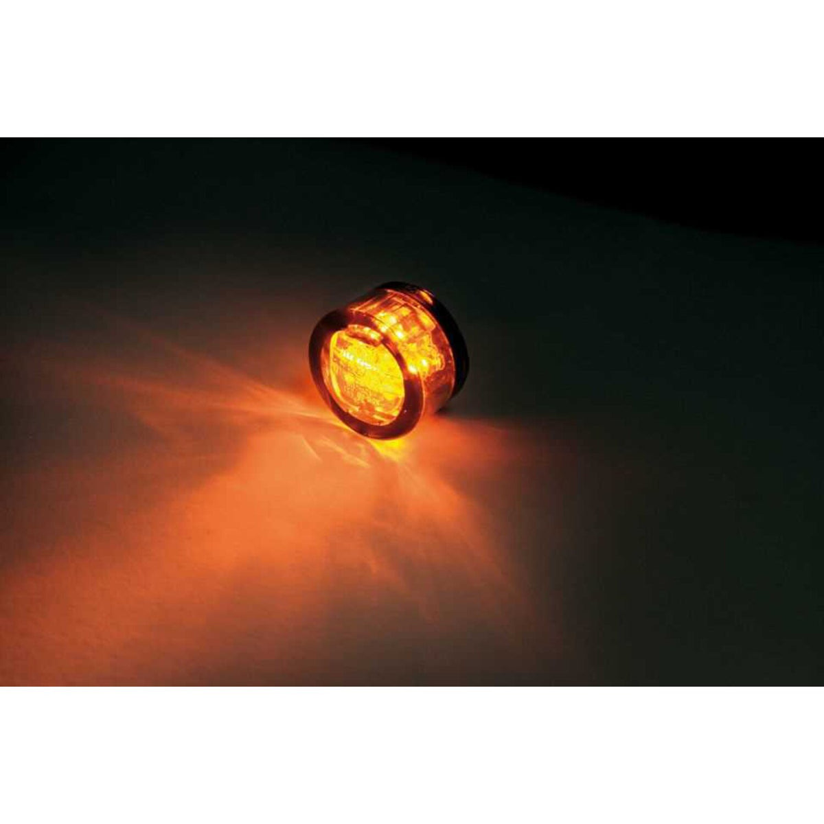 Micro pin, LED turn signals. Smoke ECE appr. lens