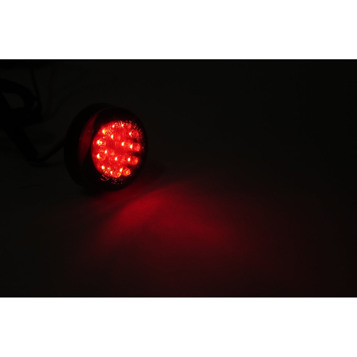 Micro disc, LED taillight. 30mm smoke lens