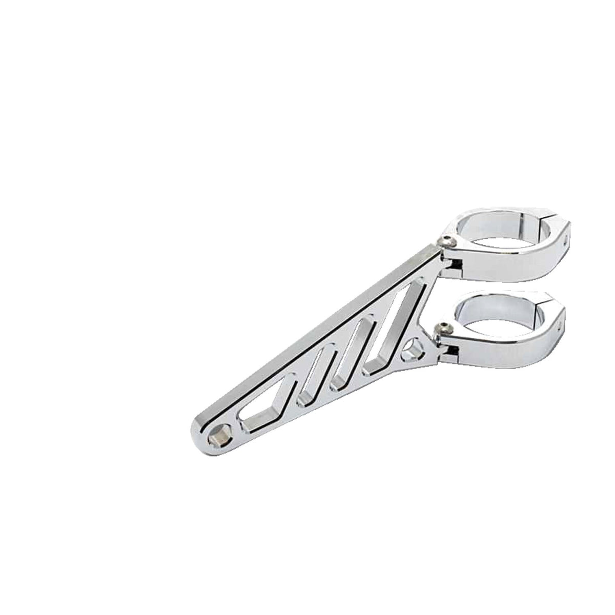Fingers, adj. headlamp bracket assembly long 35-37mm. Chrome