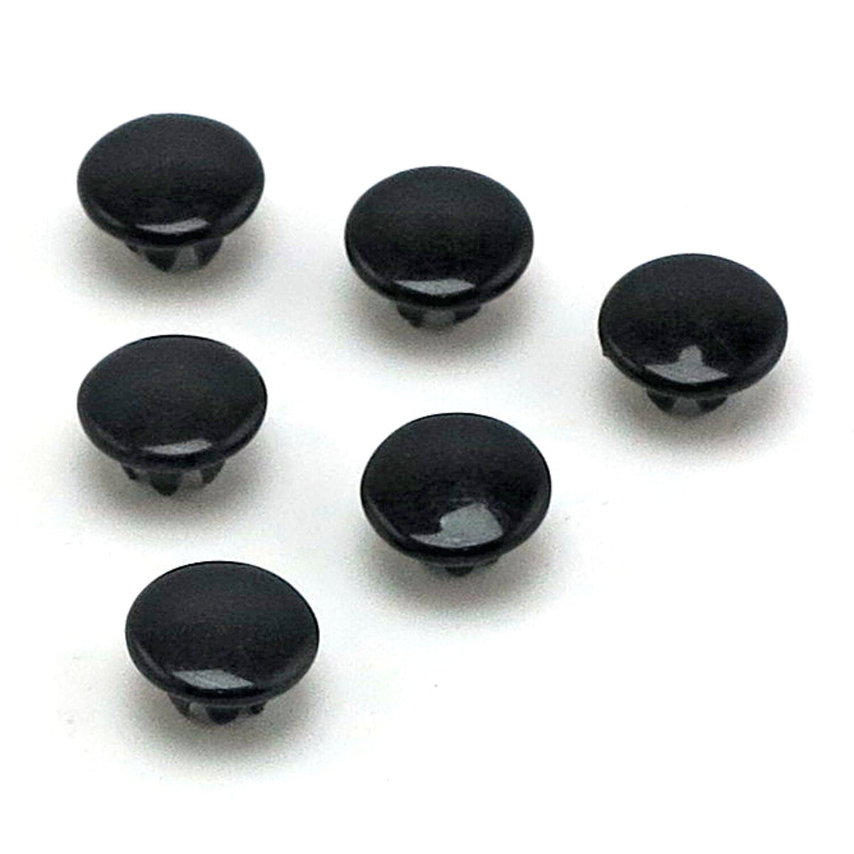 GW push-in plugs 3/16", gloss black