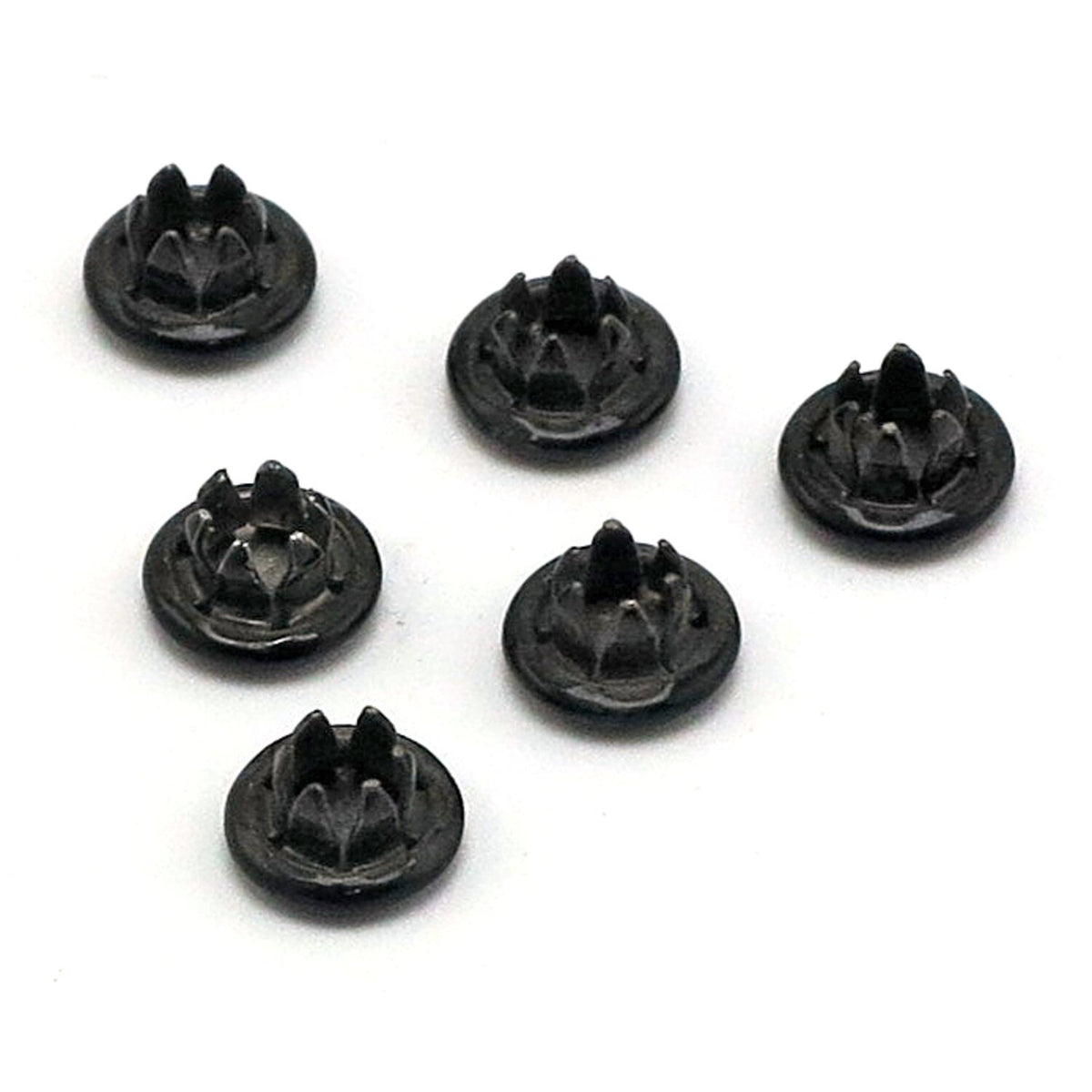 GW push-in plugs 3/16", gloss black