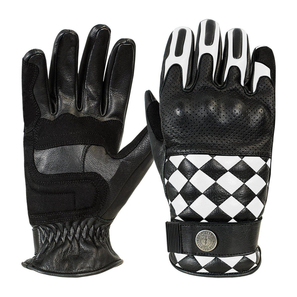 John Doe Tracker Race gloves black/white