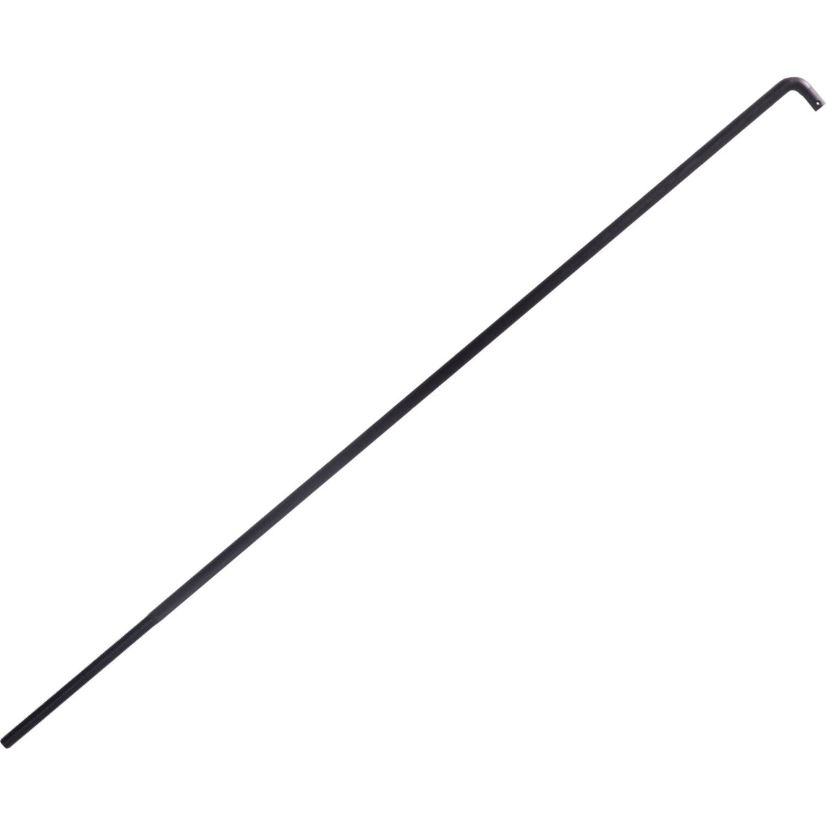 Rear brake rod. 23" long. Black parkerized